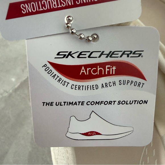 Women’s Skechers Arch Fit Inspire Washable Slip Ons Nova Lace Shoes Size 8.5 - Picture 12 of 16